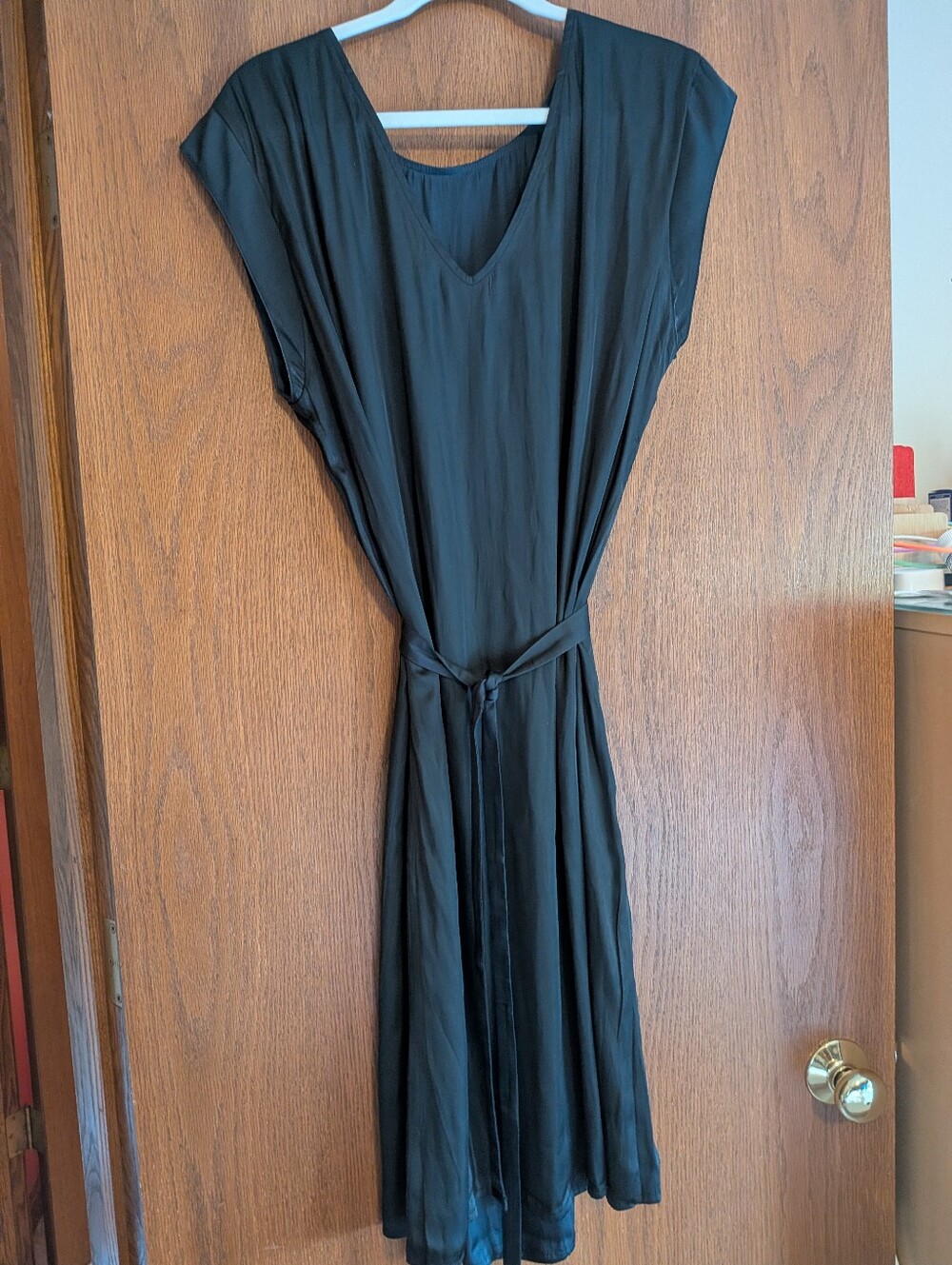Uli Hersner Women's Black & Modnight Blue Fully Reveraible Dress